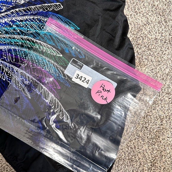 One piece Swimsuit plus 16 Swim Solutions Tummy Control shaper Bra support 3424 - Picture 12 of 15